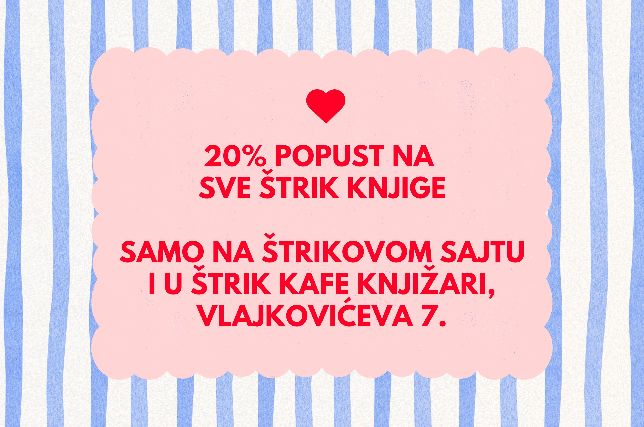 Štrik popust tokom cele godine!